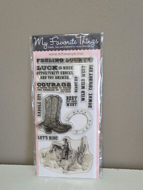 Wild Wild West MFT Photopolymer Stamp Set